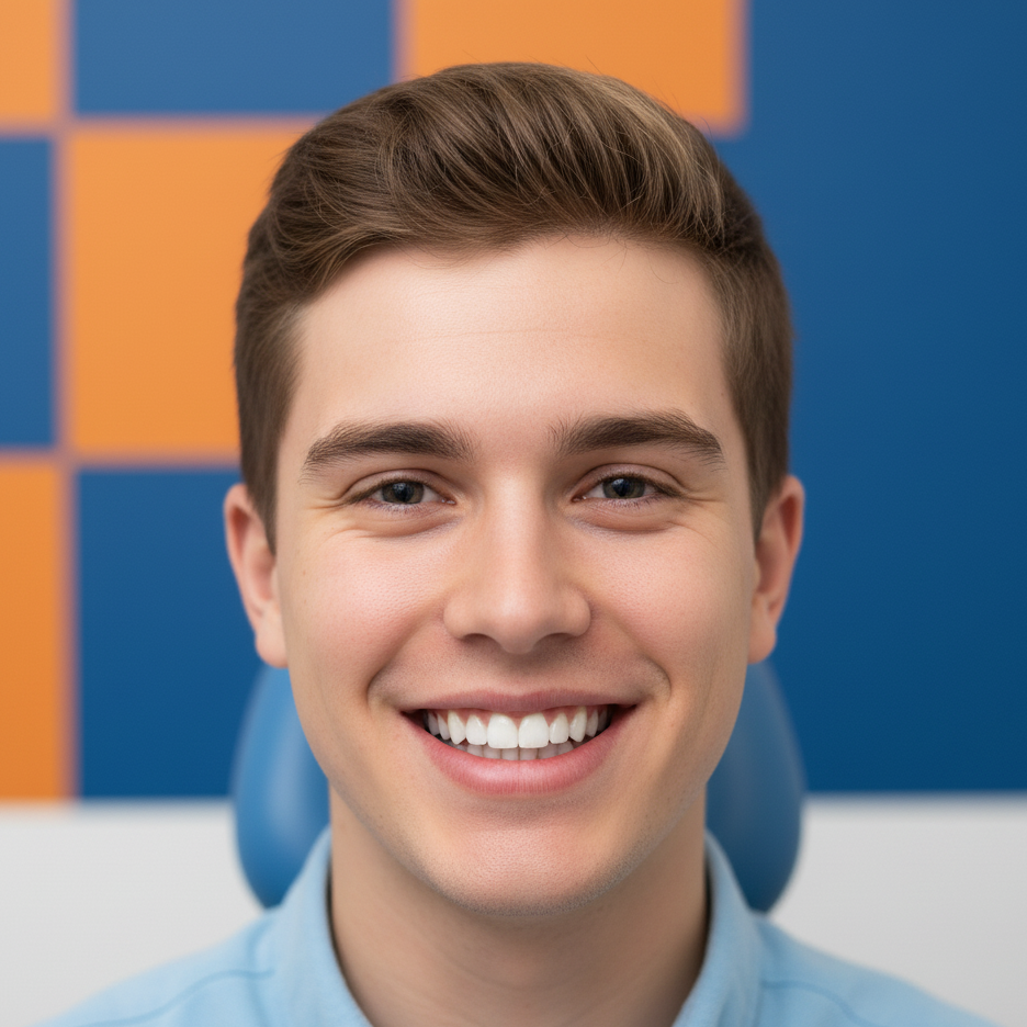 smiling adult